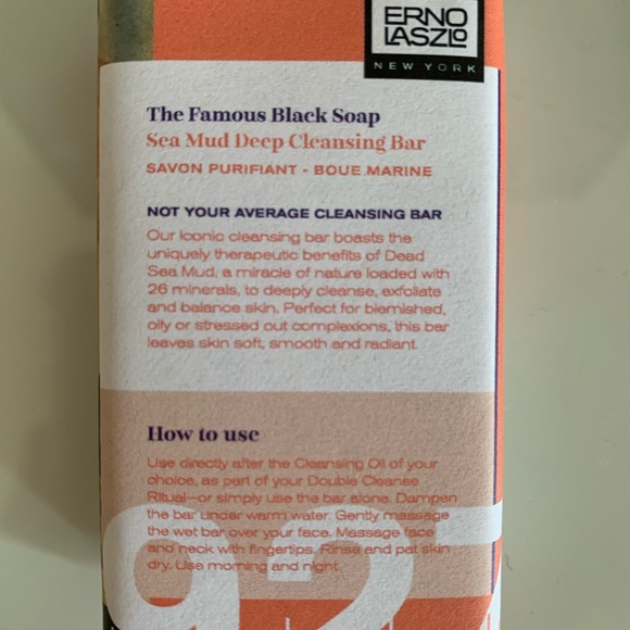 erno laszlo sea mud soap
